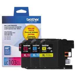 Colour Ink Cartridges - OEM - Brother LC103CL XL