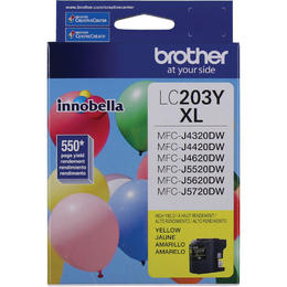 BROTHER INKJET LC203 HY YELLOW