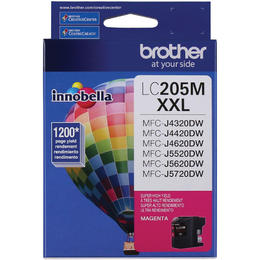 BROTHER INKJET LC205 SUPER HY MAGENTA