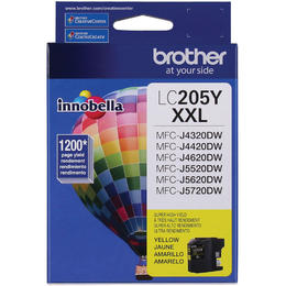 BROTHER INKJET LC205 SUPER HY YELLOW
