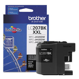 BROTHER INKJET LC207 SUPER HY BLACK