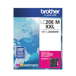 BROTHER SUPER HY LC20E MAGENTA INK