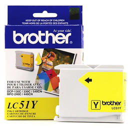 BROTHER INKJET LC51 YELLOW