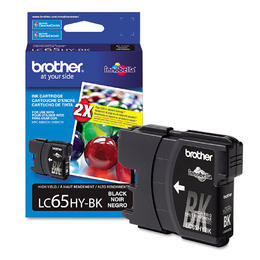 BROTHER INKJET LC65 HY BLACK