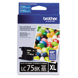 BROTHER INKJET LC75 HY BLACK