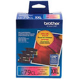 BROTHER INKJET LC79XXL SUPER HY 3PK C/M/Y