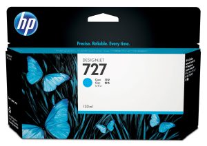 HP 727 130ML CYN INK CTG