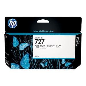 HP 727 130ML PHT BLK INK CTG