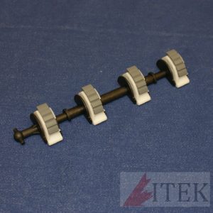 HP LJ4050 Paper Pickup Roller Ass`y - Shaft with Rollers
