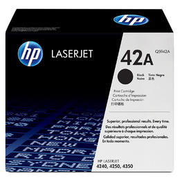 HP Q5942A - LJ 4350 DTN Toner Cartridge - Black - OEM
