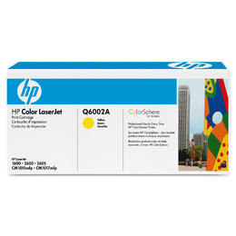 HP Q6002A Yellow Toner Cartridge
