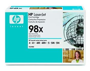 HP 92298X Black High Yield Toner Cartridge