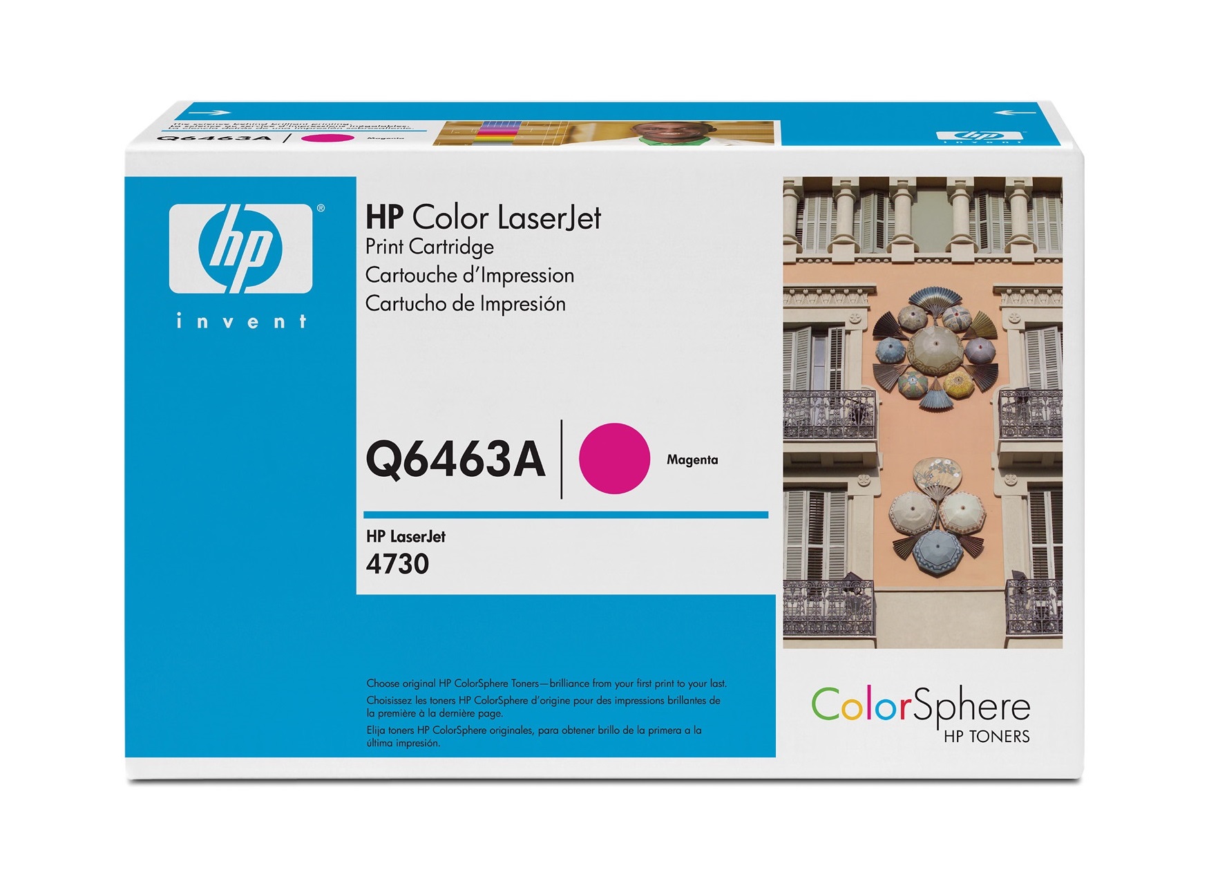 HP Q6463A Magenta Toner Cartridge - OEM