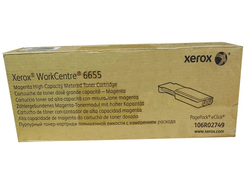 Xerox WorkCentre 6655 magenta metered toner