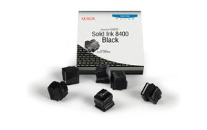 Xerox Phaser 8400 black 6/pk