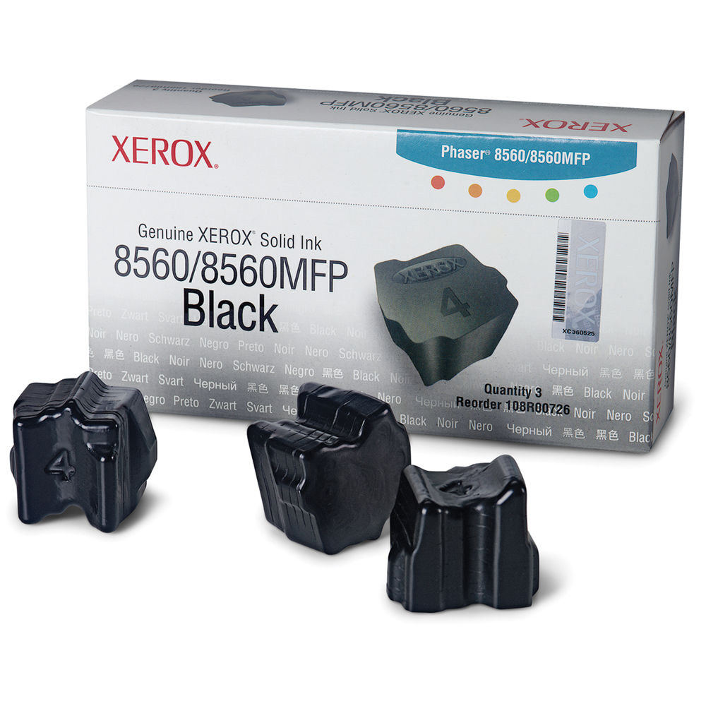 Xerox Phaser 8560 black solid ink