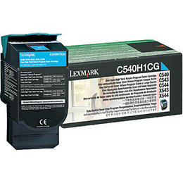 C54x, X54x Cyan High Yield Return Program Toner Cartridge