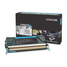 C748 Cyan High Yield Return Program Toner Cartridge
