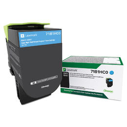 CS/CX 417, 517 Cyan High-Yield Return Program Toner Cartridge