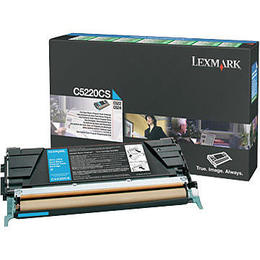 C522, C524, C53x Cyan Return Program Toner Cartridge