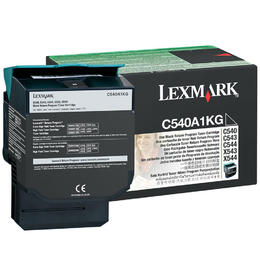 C54x, X54x Black Return Program Toner Cartridge
