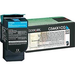C544, X544 Cyan Extra High Yield Return Program Toner