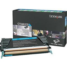 C734, C736, X736, X738 Cyan Return Program Toner