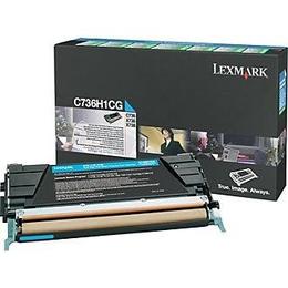C736, X736, X738 Cyan High Yield Return Program Toner