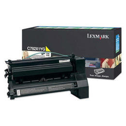 C782 Yellow Extra High Yield Return Program Print Cartridge