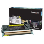 X746, X748 Yellow Return Program Toner Cartridge