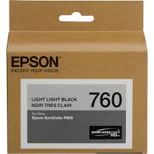 EPSON ULTRACHROME HD T760 LT.LT. BLACK
