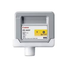 Canon PFI-303Y Yellow Ink Cartridge - OEM