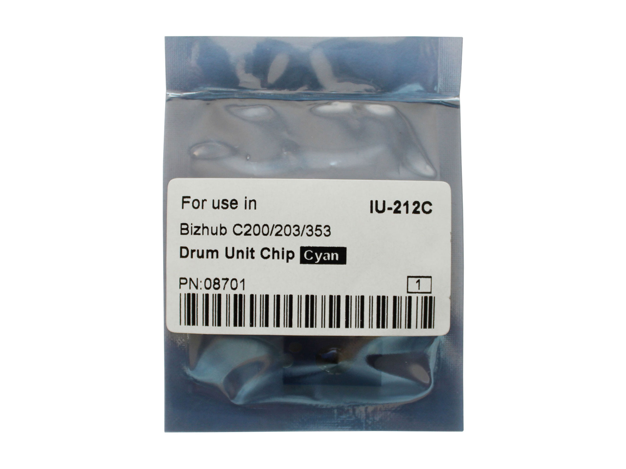 IU Reset Chip - C200, C203, C253, C353 - Cyan