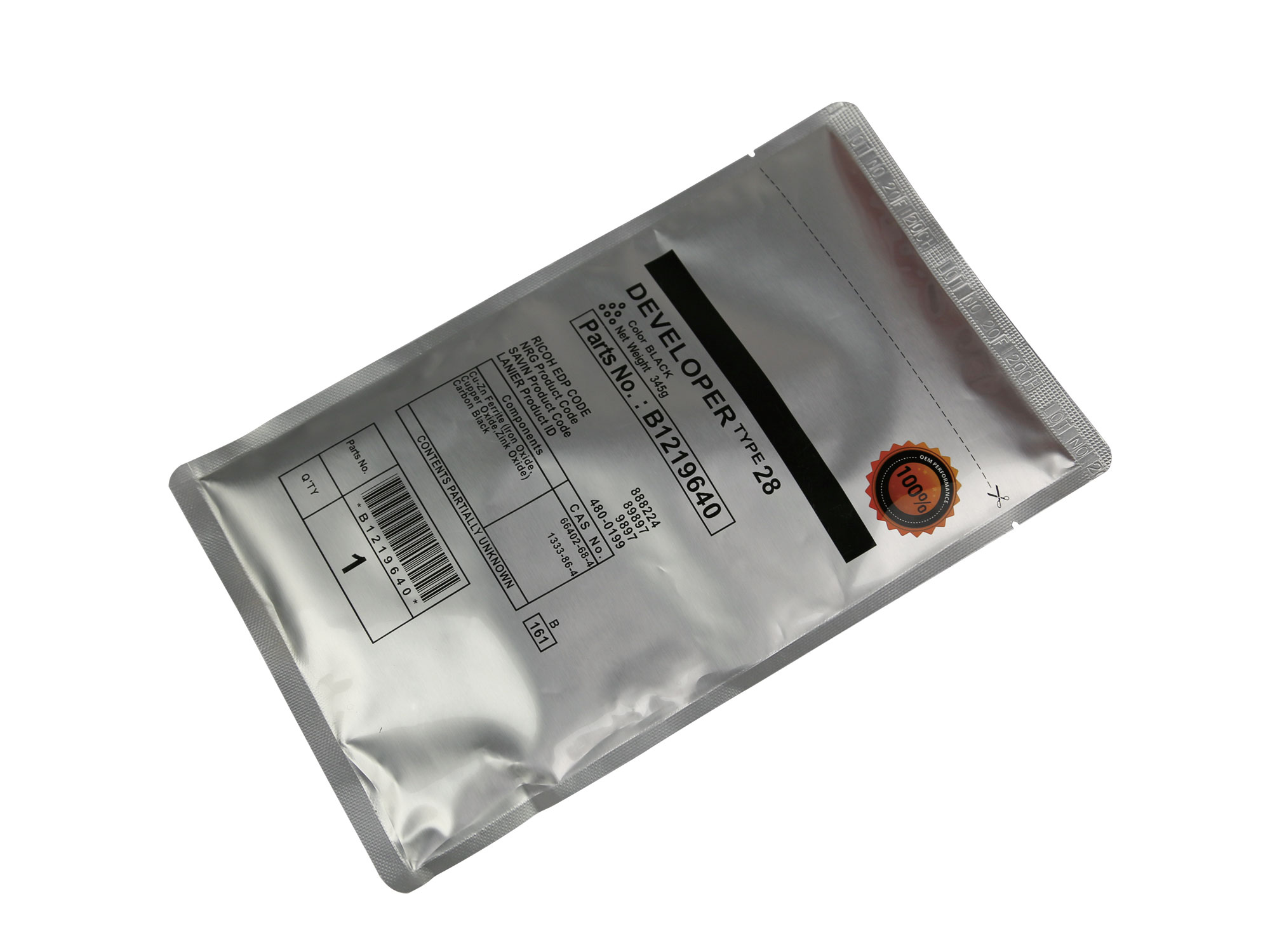 Type 28 Developer (Japan) Aficio MP2510