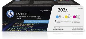 HP CF500AM - Tri-pack OEM (cyan, magenta, yellow)