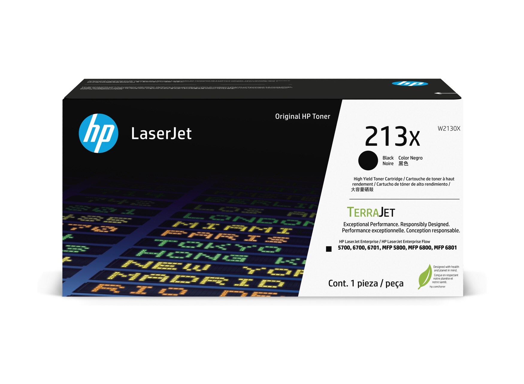 HP W2130X Toner Cartridge - Black