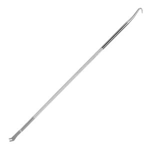 Spring Hook - Push / Pull - Knurled Grip