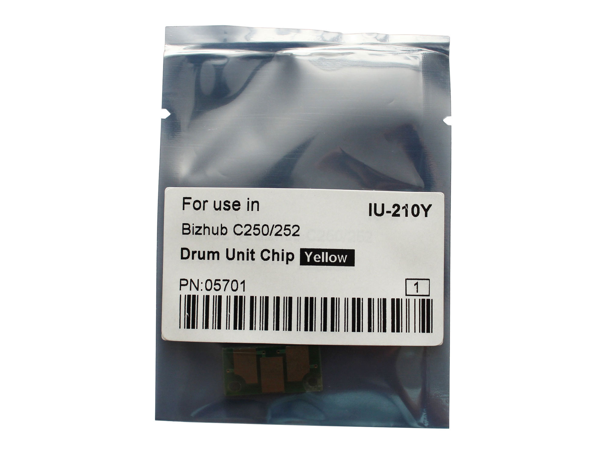 IU Reset Chip - C451 / C550 / C650 - Yellow