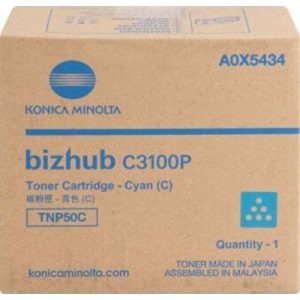 Konica Minolta TNP-50 Cyan Toner - OEM