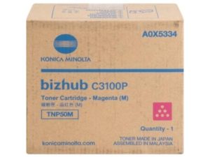 Konica Minolta TNP-50 Magenta Toner - OEM