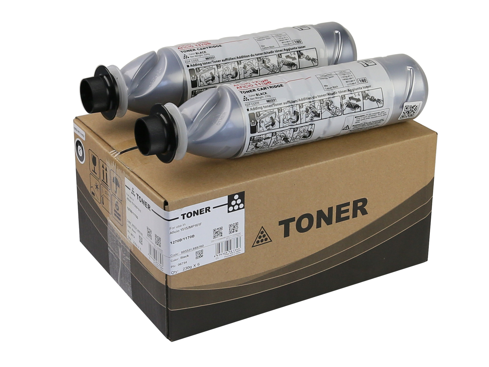 Toner - Aficio 1515, MP 161, MP171