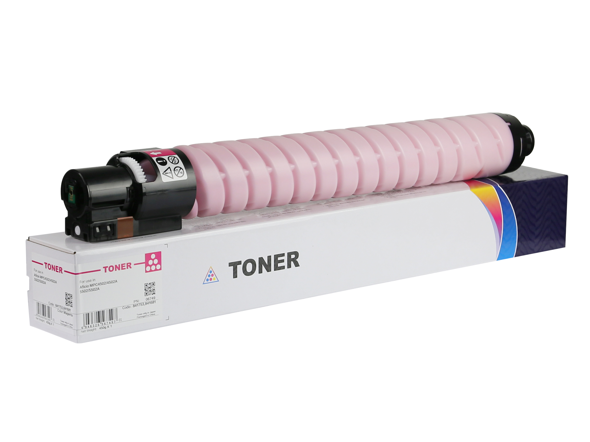 Ricoh Aficio MPC4502, MPC5502 Toner - Magenta